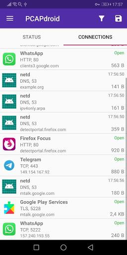 PCAPdroid - network monitor Screenshot 2