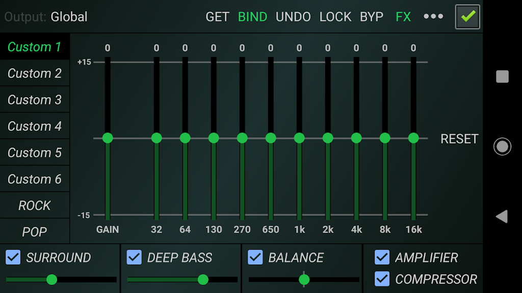 Eqfy Equalizer for Spotify Screenshot 1