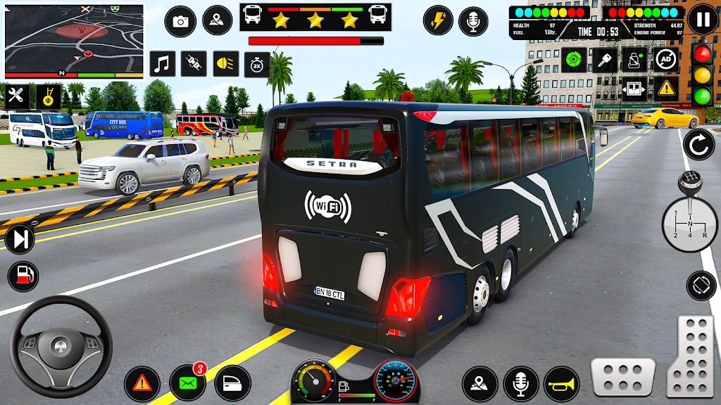 US Bus Simulator 3d Games 2024 Screenshot 3