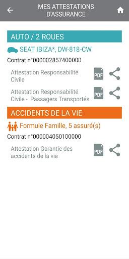 Mes Assurances Screenshot 3 