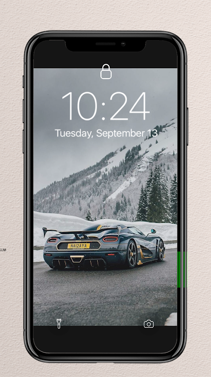 SUPERCAR Wallpaper Lockscreen Screenshot 2