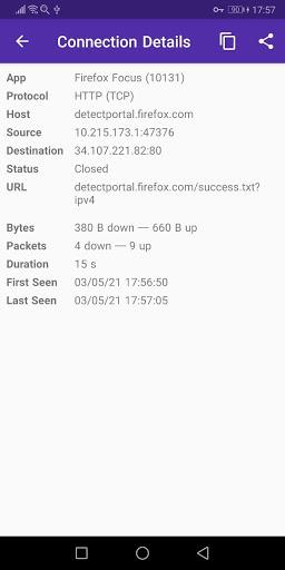 PCAPdroid - network monitor Screenshot 3 