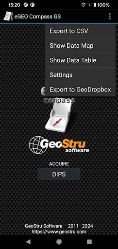 eGEO Compass GS by GeoStru Screenshot 1 