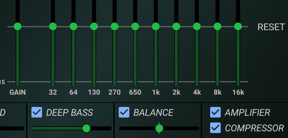 Eqfy Equalizer for Spotify Screenshot 2