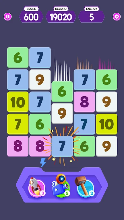 2048 Merge Number Games Screenshot 2