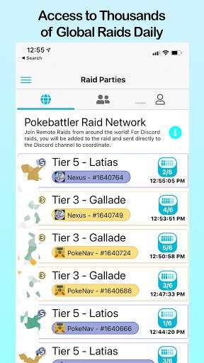 Pokebattler Raid Party Screenshot 1 