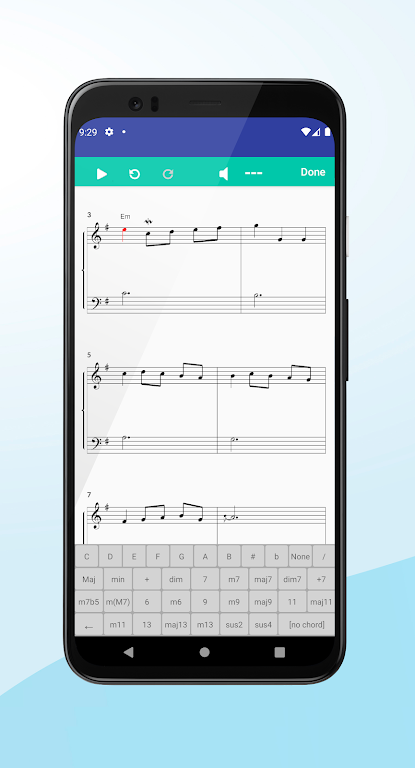 Score Creator: music notation Screenshot 4 