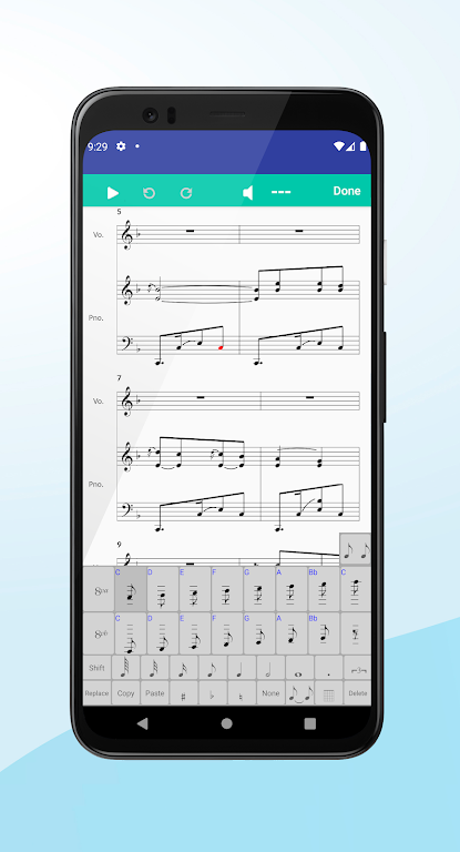 Score Creator: music notation Screenshot 3 