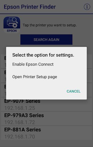 Epson Printer Finder Screenshot 4