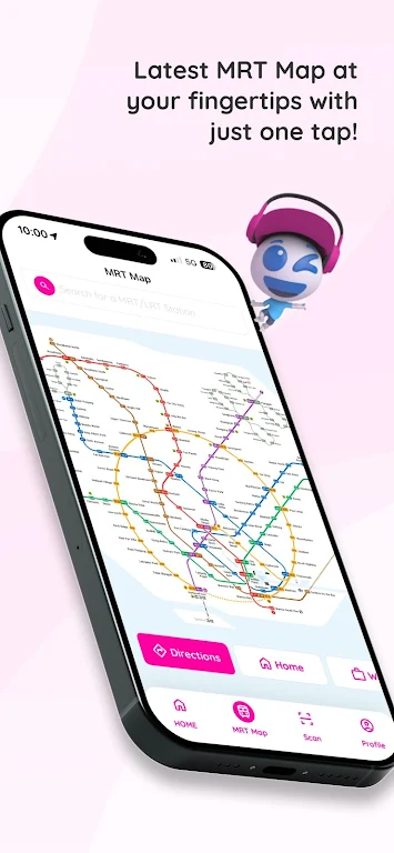 Wink+ Singapore MRT Metro Map Screenshot 3 