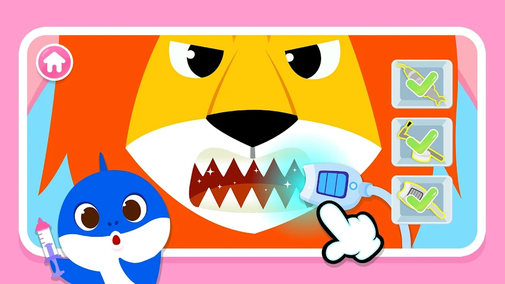 Baby Shark Dentist Play: Game Screenshot 3