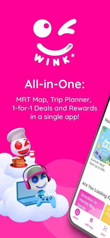 Wink+ Singapore MRT Metro Map Screenshot 1