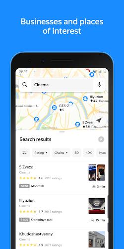 Yandex Maps and Navigator Screenshot 4