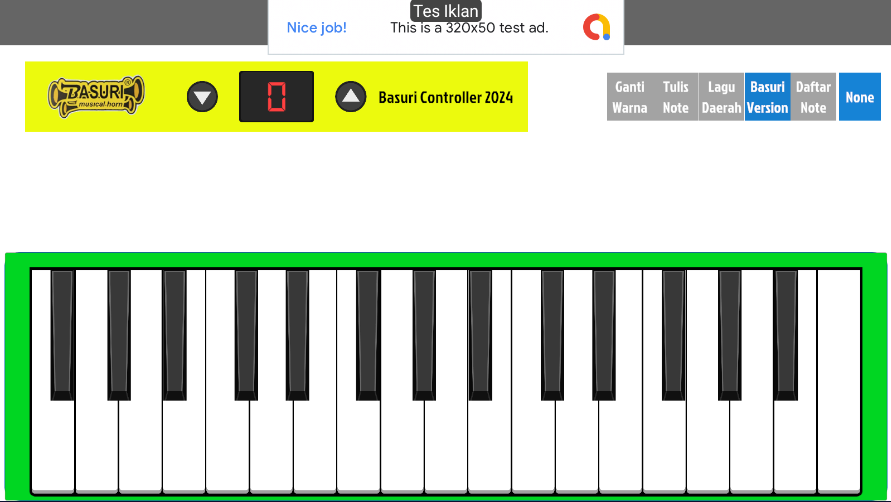 Pianika Terompet Basuri V24 Screenshot 1 