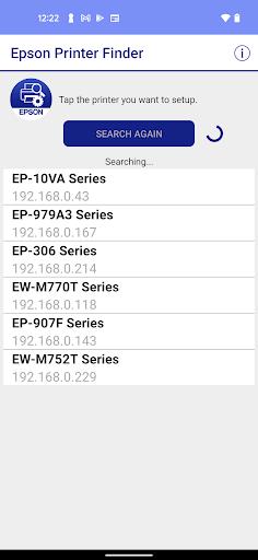 Epson Printer Finder Screenshot 1 