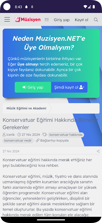 Müzisyen.net Screenshot 2