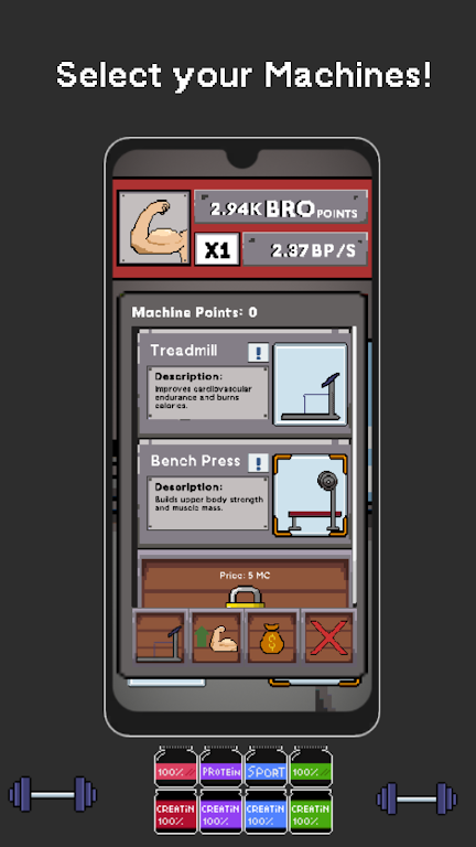 Gym Bro: Idle Sim Screenshot 4