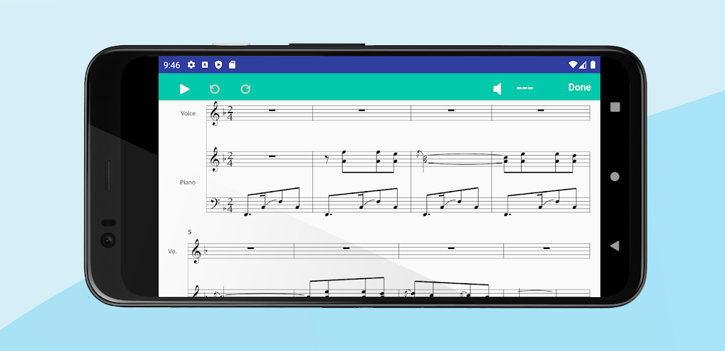 Score Creator: music notation Screenshot 1 