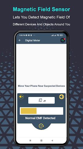 EMF Magnetic Field Sensor Screenshot 2 