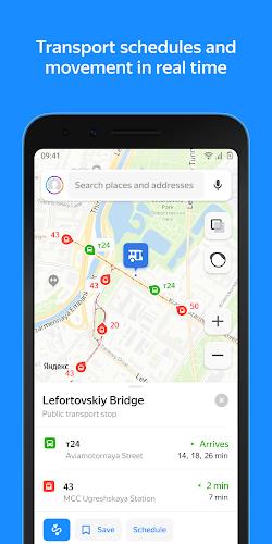 Yandex Maps and Navigator Screenshot 2