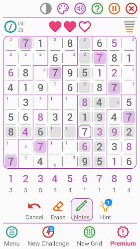 Sudoku - Classic Puzzle Game Screenshot 2