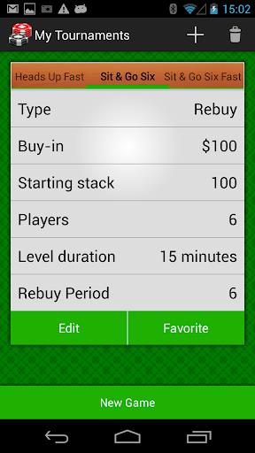 Poker Timer Screenshot 2 