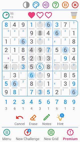 Sudoku - Classic Puzzle Game Screenshot 3 