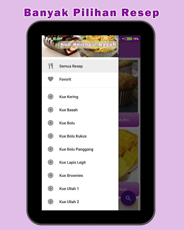 Resep Kue Kering & Kue Basah Screenshot 2 