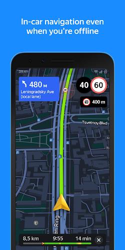 Yandex Maps and Navigator Screenshot 1