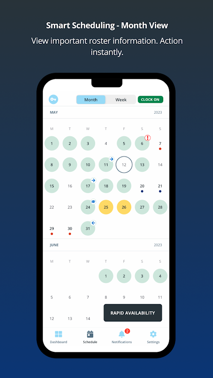 nimbus Employee App Screenshot 2