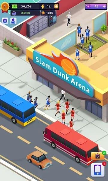 Idle Basketball Arena Mod Screenshot 1