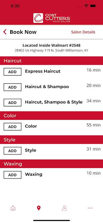 Cost Cutters Hair Salon Screenshot 3 