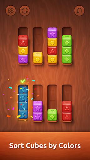 Colorwood Sort Puzzle Game Screenshot 1 