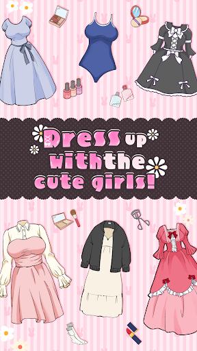 Dress up with the cute girls! Screenshot 3