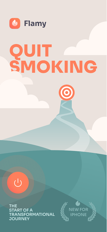 Quit smoking tracker - Flamy Screenshot 1