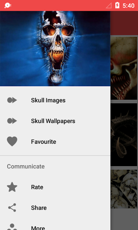 Skull Wallpaper HD Screenshot 4 