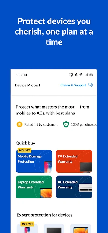 OneAssist: Protection+Warranty Screenshot 2