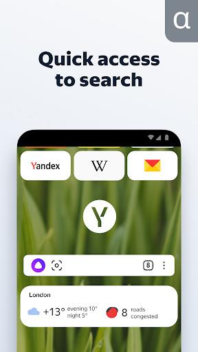 Yandex Browser (alpha) Screenshot 1