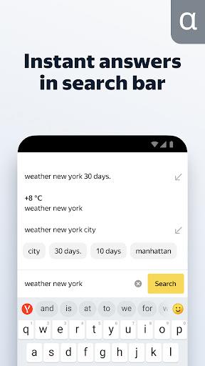 Yandex Browser (alpha) Screenshot 2