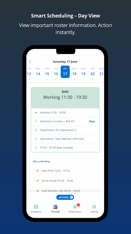 nimbus Employee App Screenshot 4