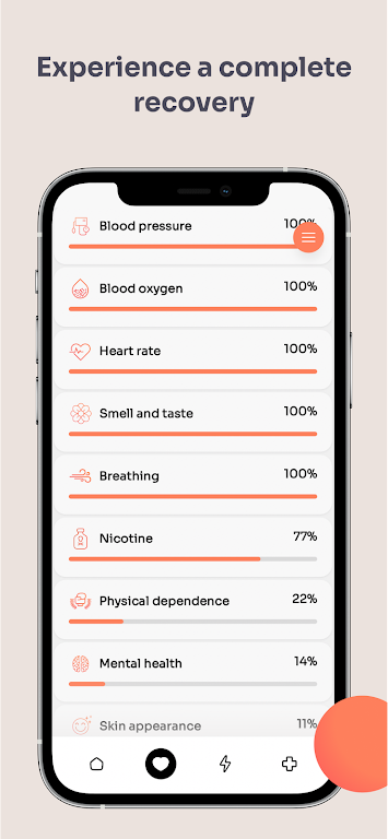 Quit smoking tracker - Flamy Screenshot 3