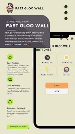 Fast gloo wall Screenshot 1