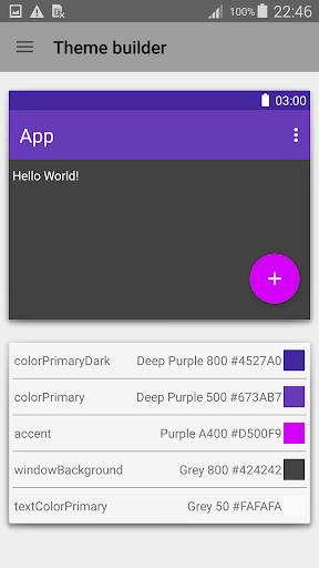 Material design color picker Screenshot 3 