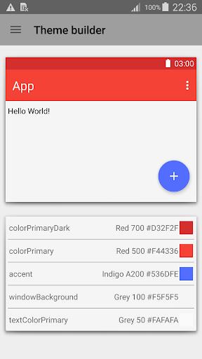 Material design color picker Screenshot 1