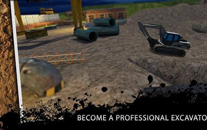 Heavy Excavator 3D Parking Screenshot 1 