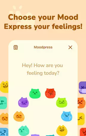 Moodpress - Mood Diary Tracker Screenshot 3 