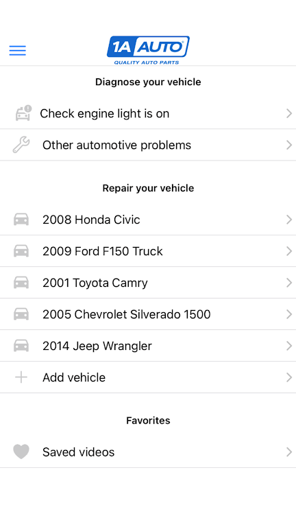 1A Auto Diagnostic & Repair Screenshot 1 