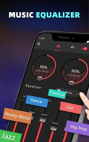 Bass Booster & Equalizer Screenshot 3