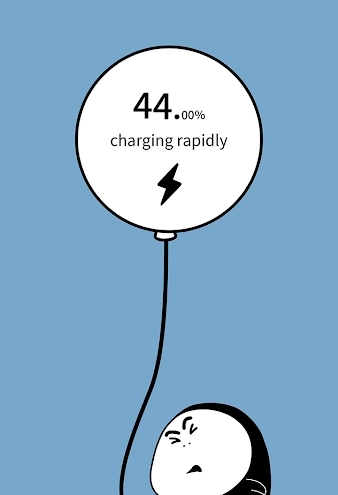 Pika Charging show charging animation Screenshot 2 