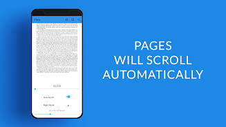 PDF Reader - Auto Scrolling Fe Screenshot 1